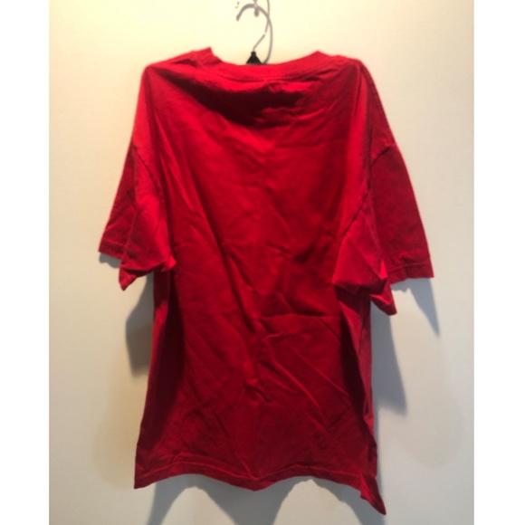 Red Visual T-Shirt Men Size Medium - Picture 2 of 3